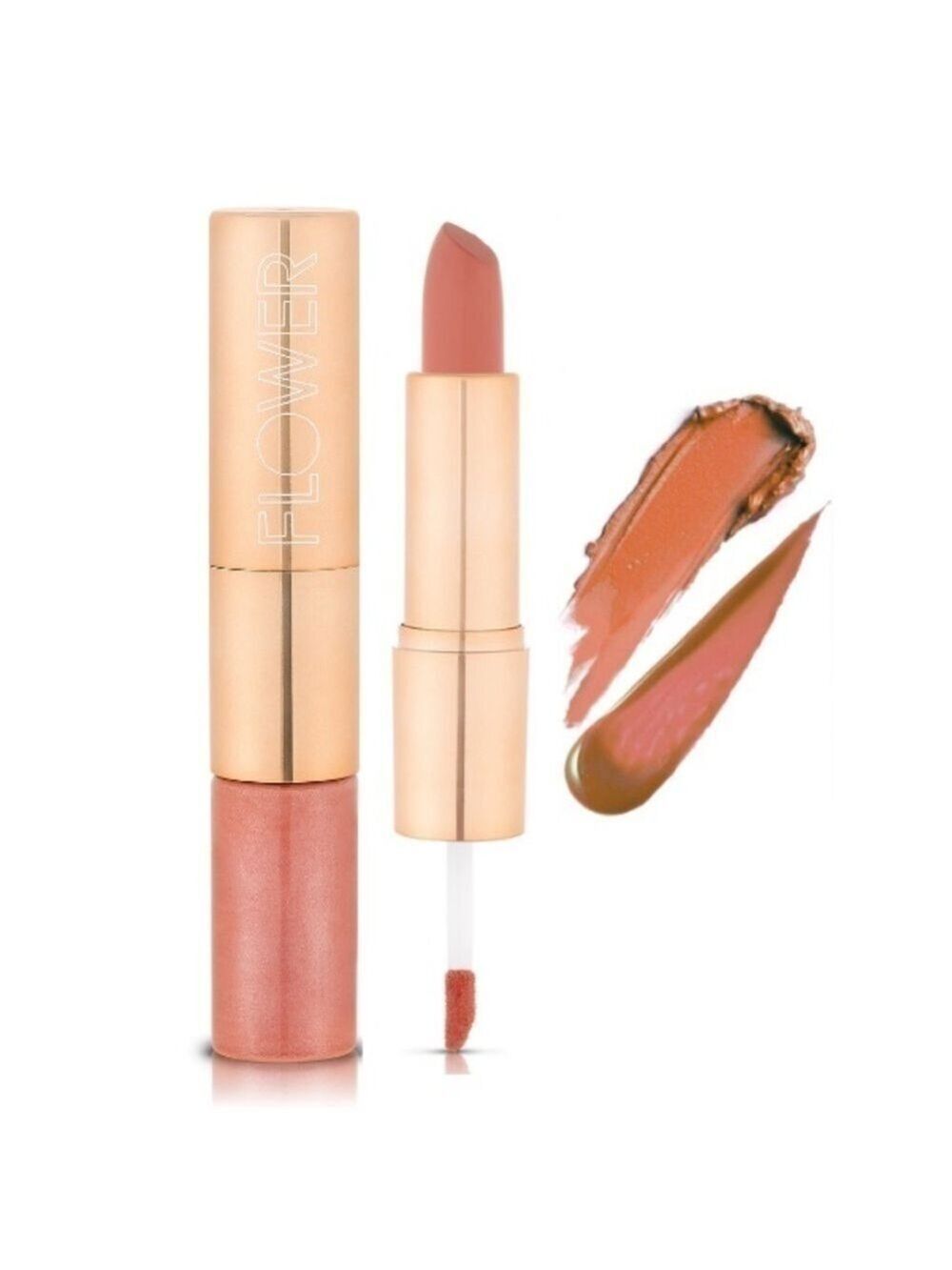 Flower Mix n’ Matte Lip Duo in Melon Kiss